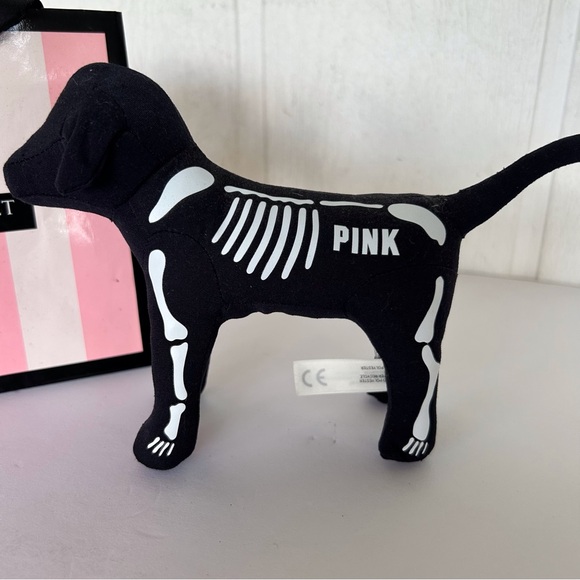 VICTORIAS SECRET PINK HALLOWEEN PLUSH DOG NWT - Picture 3 of 14